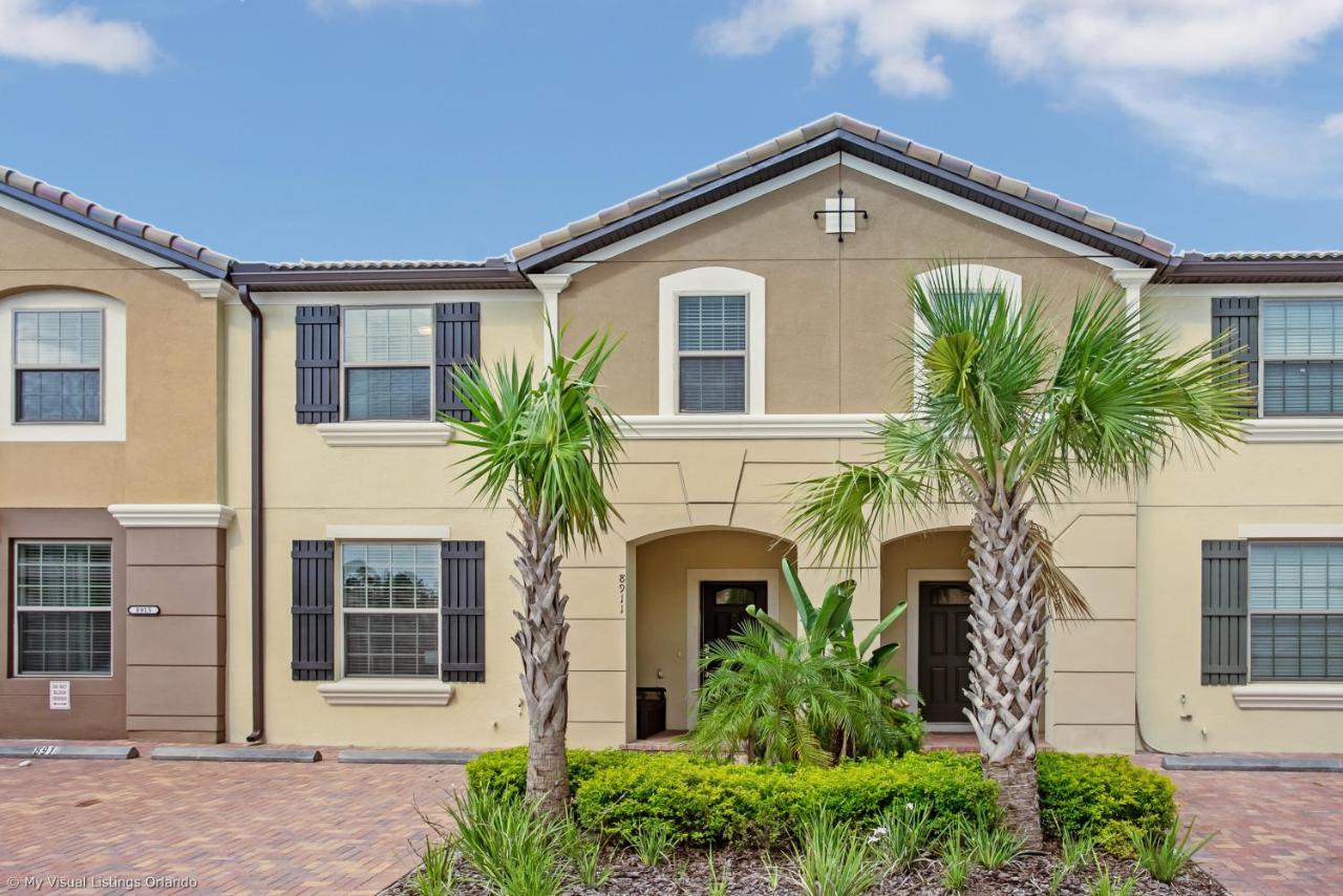 Beautiful Townhome Wprivate Pool 7 Mi To Disney Kissimmee Eksteriør bilde