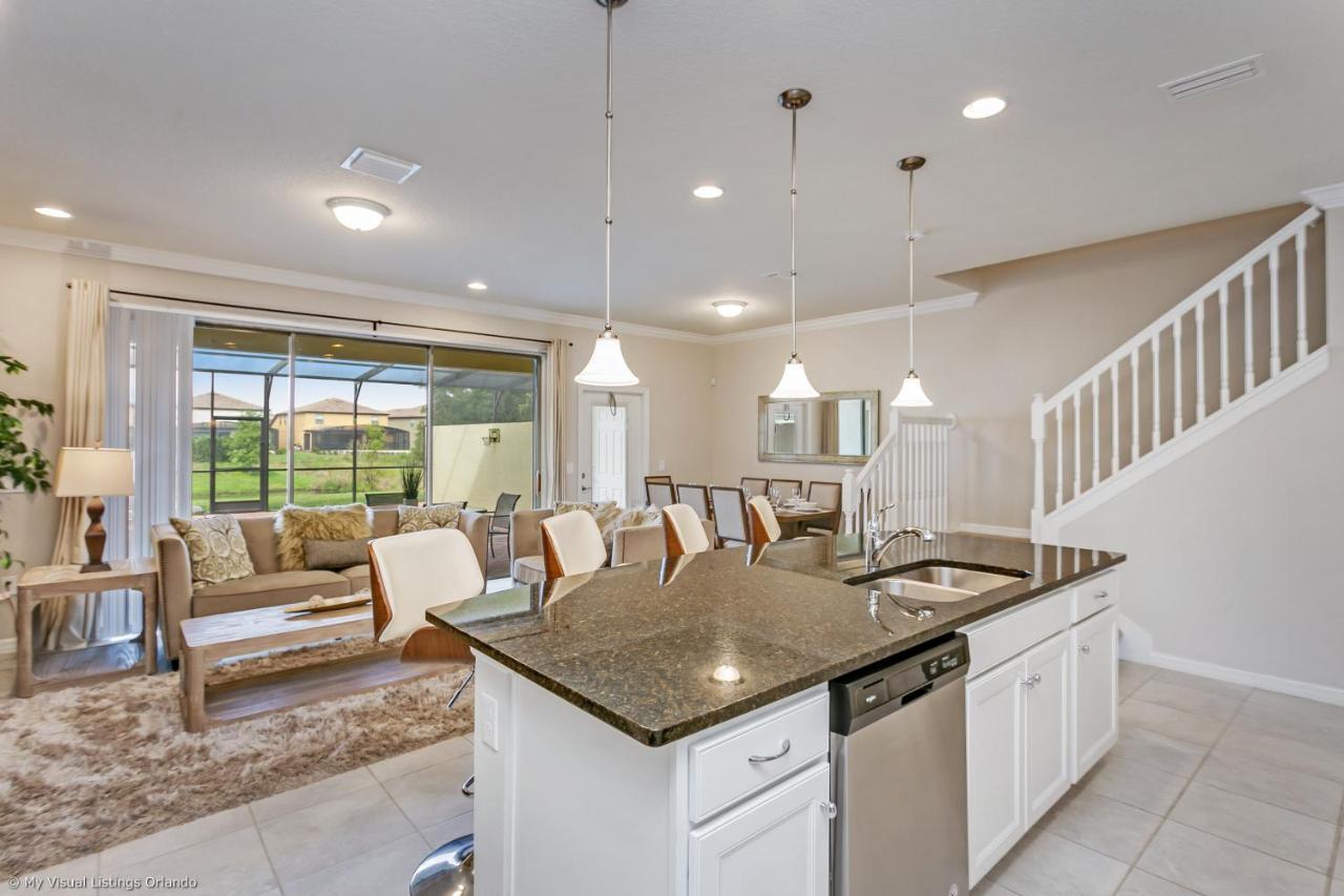 Beautiful Townhome Wprivate Pool 7 Mi To Disney Kissimmee Eksteriør bilde