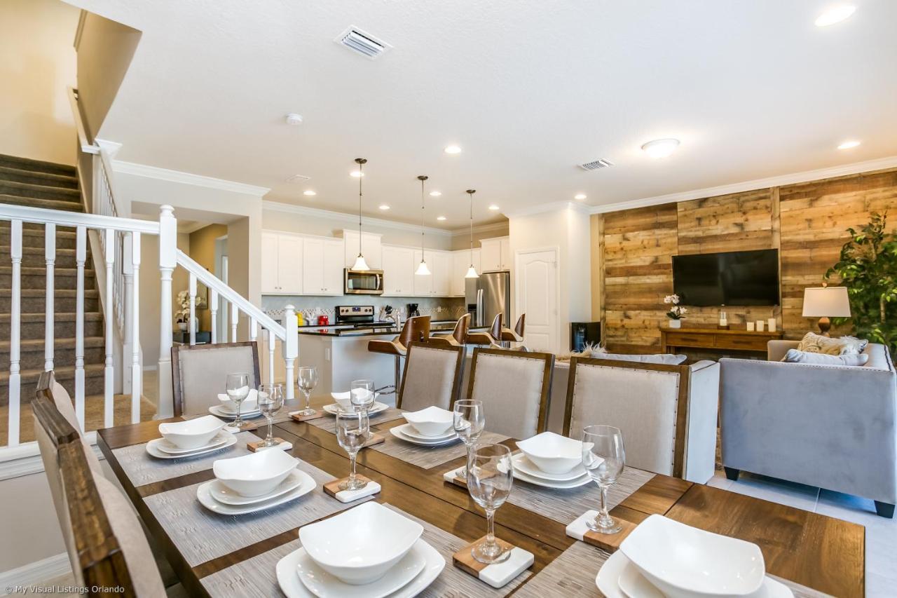 Beautiful Townhome Wprivate Pool 7 Mi To Disney Kissimmee Eksteriør bilde
