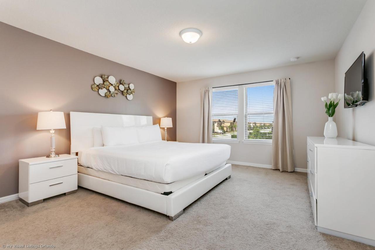Beautiful Townhome Wprivate Pool 7 Mi To Disney Kissimmee Eksteriør bilde